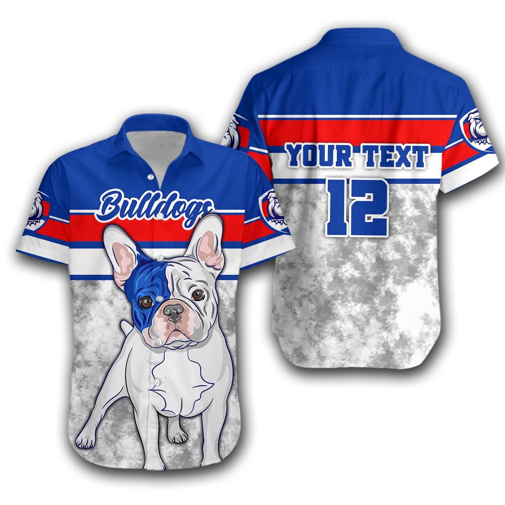 (Custom Personalised) Western Football Bulldogs Hawaiian Shirt Sport Style - Vibe Hoodie Shop