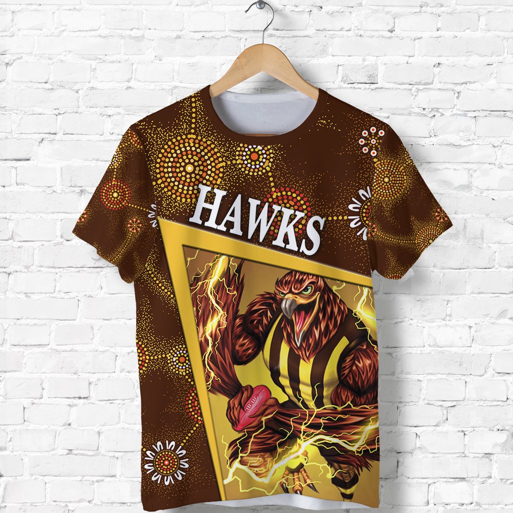 Hawthorn T shirt Hawks Indigenous Limited Edition NO.2 - Vibe Hoodie Shop