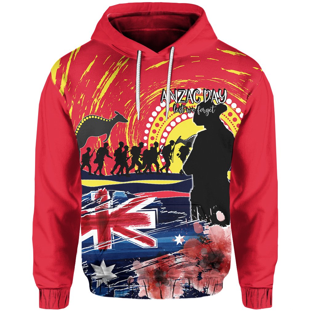 Australia Hoodie ANZAC Day Lest We Forget No.2 - Vibe Hoodie Shop