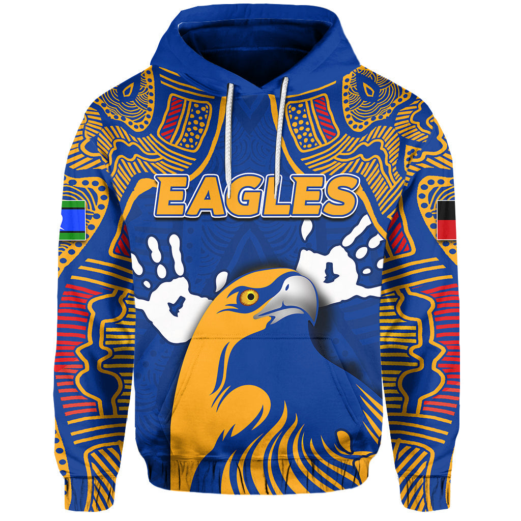 (Custom Personalised) NAIDOC West Coast Eagles Hoodie Torres Strait Islanders LT6 - Vibe Hoodie Shop