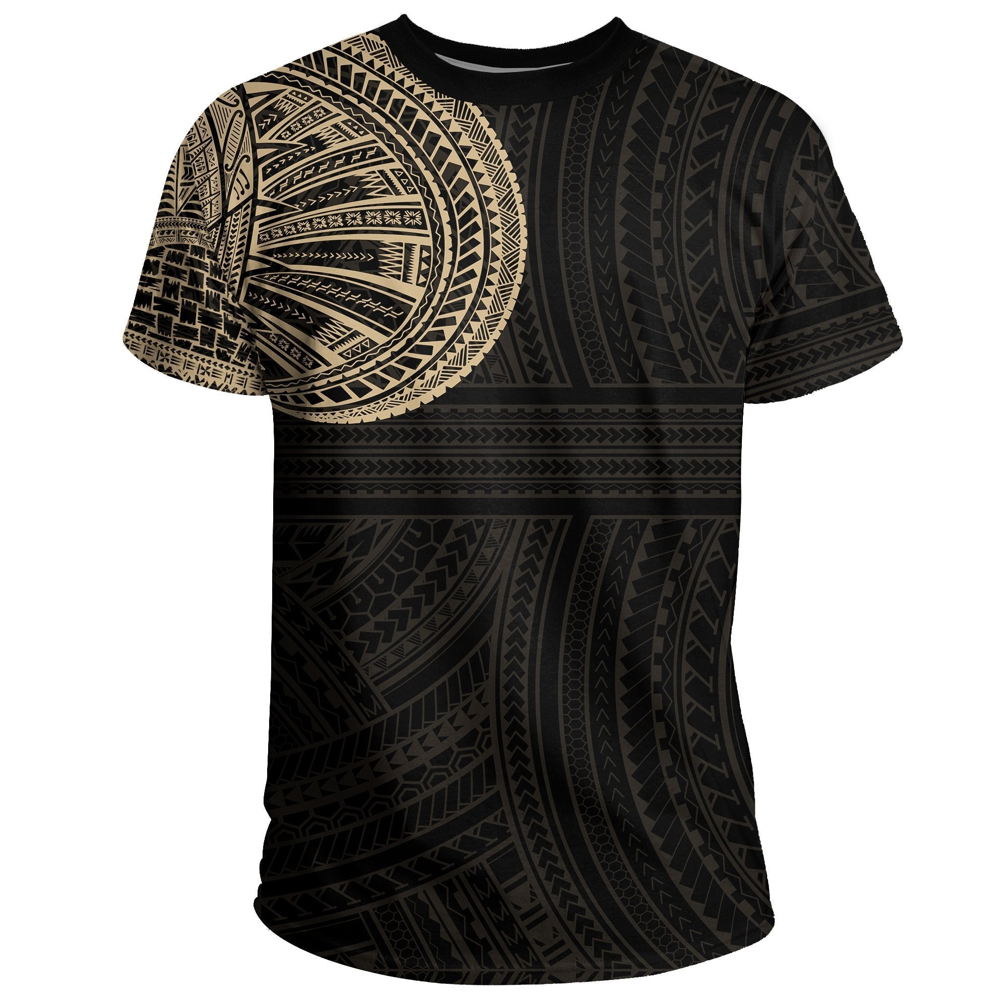 Tribal T shirt, Polynesian All Over Print T shirts - Vibe Hoodie Shop