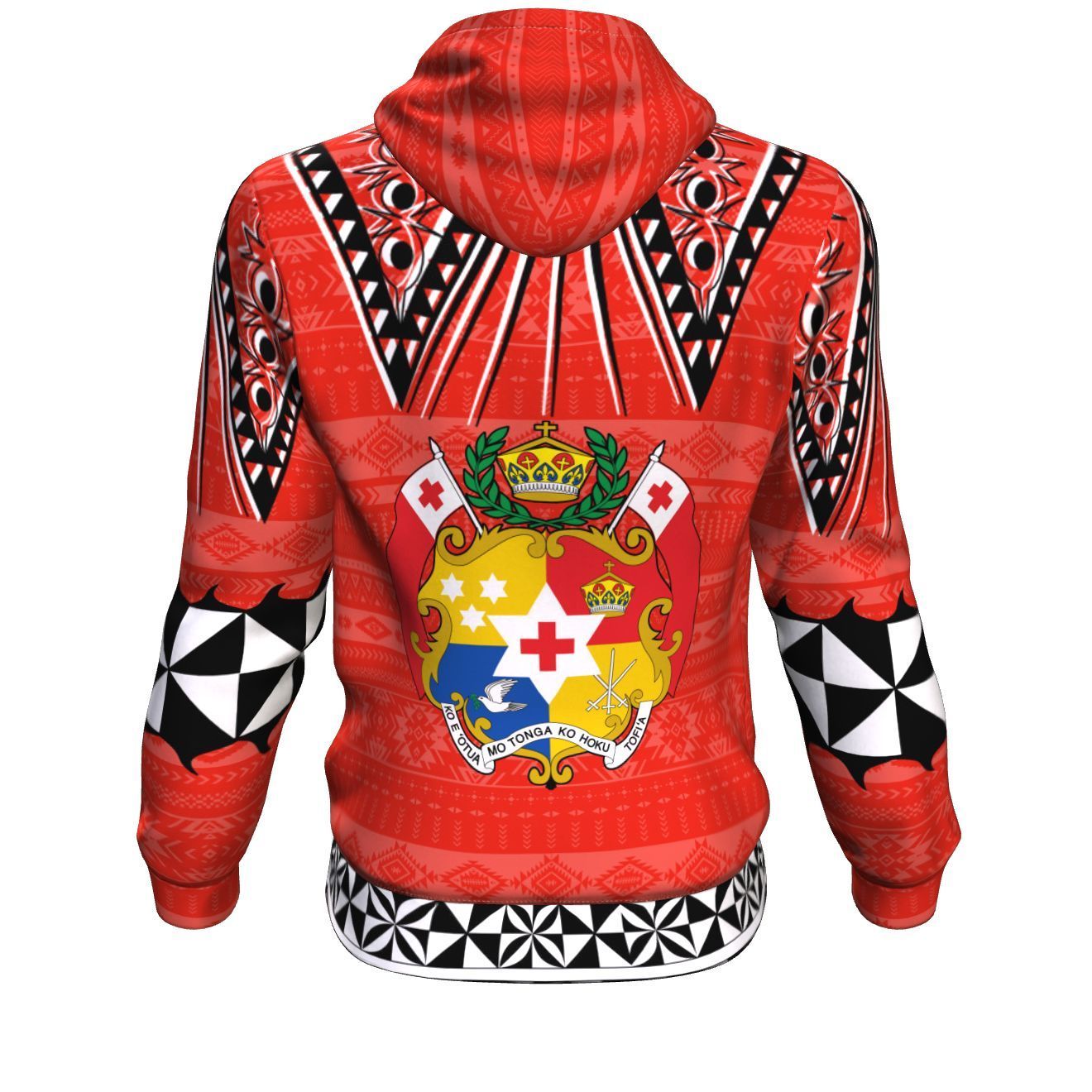 Coat Of Arms Tonga Hoodie - Vibe Hoodie Shop