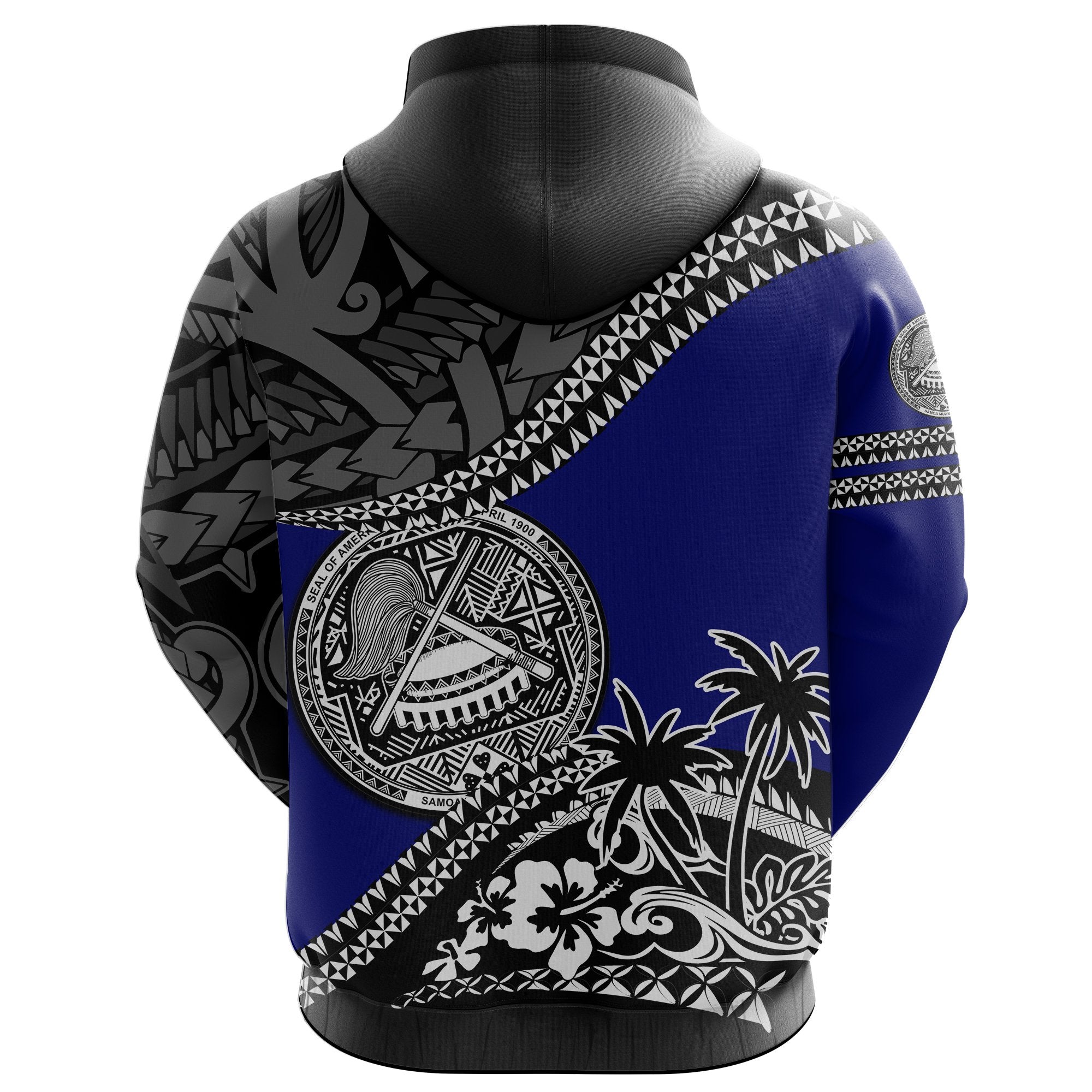 American Samoa Hoodie Fall In The Wave - Vibe Hoodie Shop