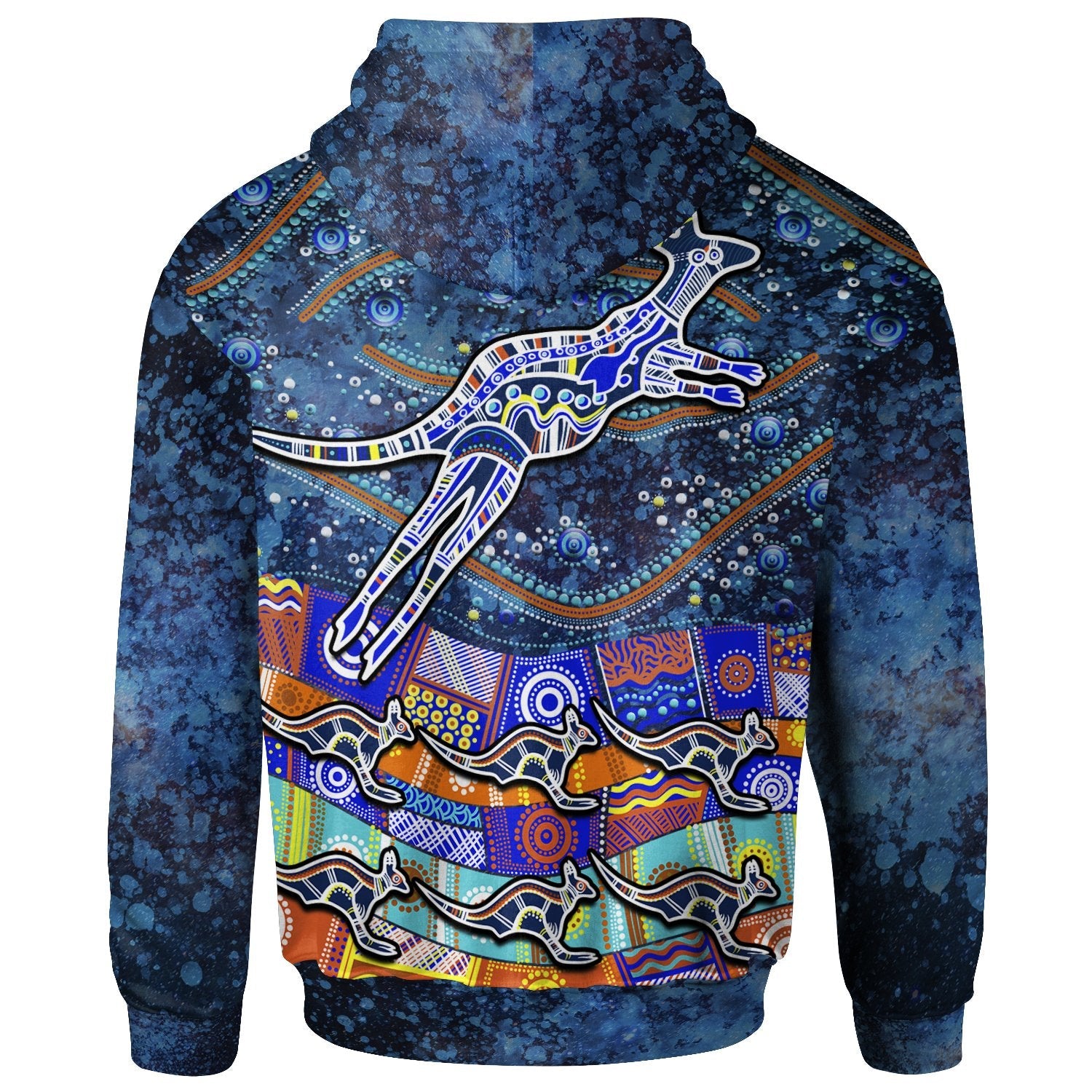 Hoodie - Kangaroo Dreaming - Vibe Hoodie Shop