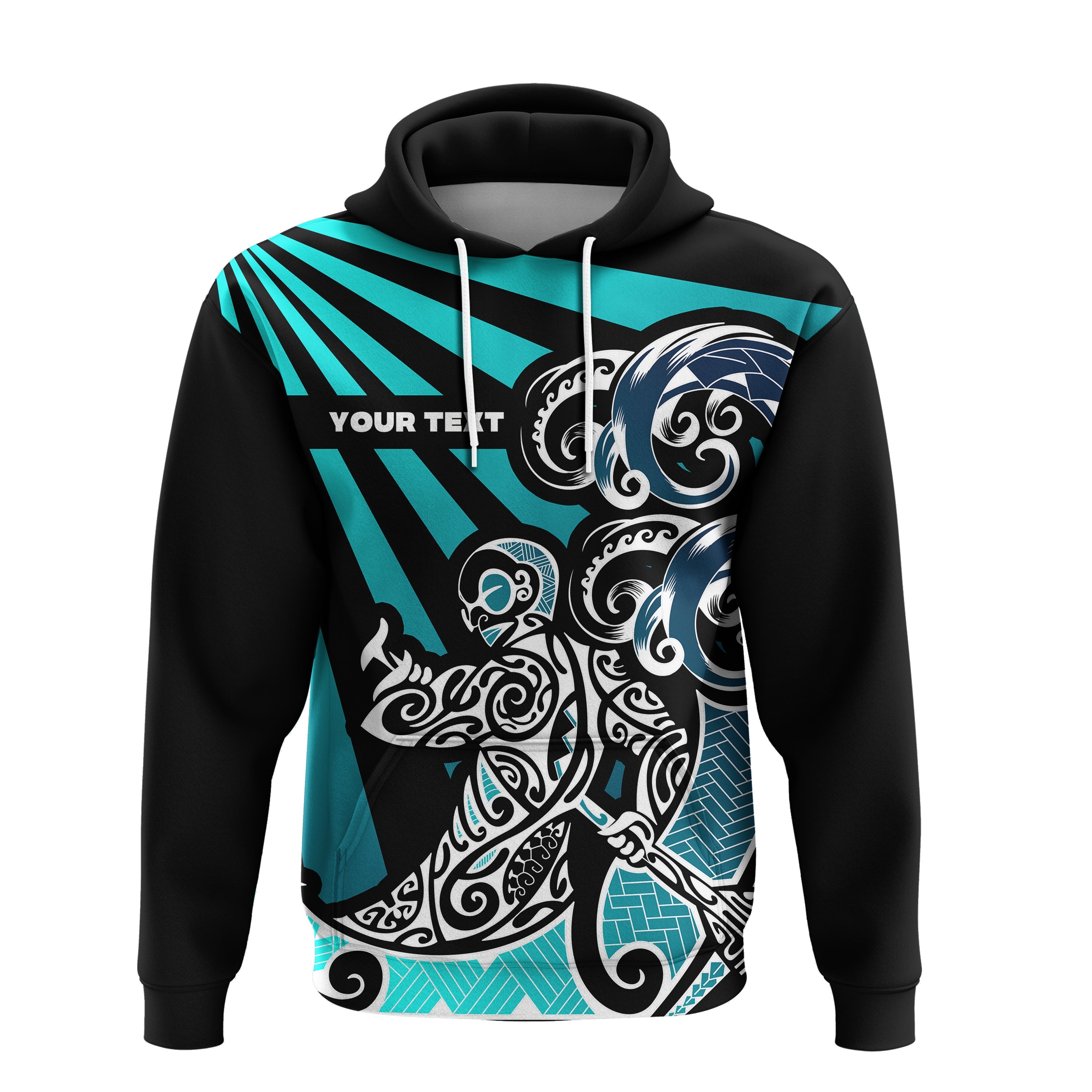 (Custom Personalised) Maori Aotearoa Hoodie New Zealand Simple Style LT16 - Vibe Hoodie Shop