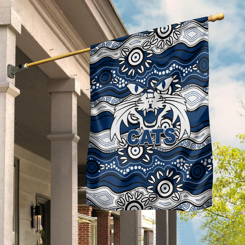 Geelong Cats Flag Aboriginal Version - Vibe Hoodie Shop