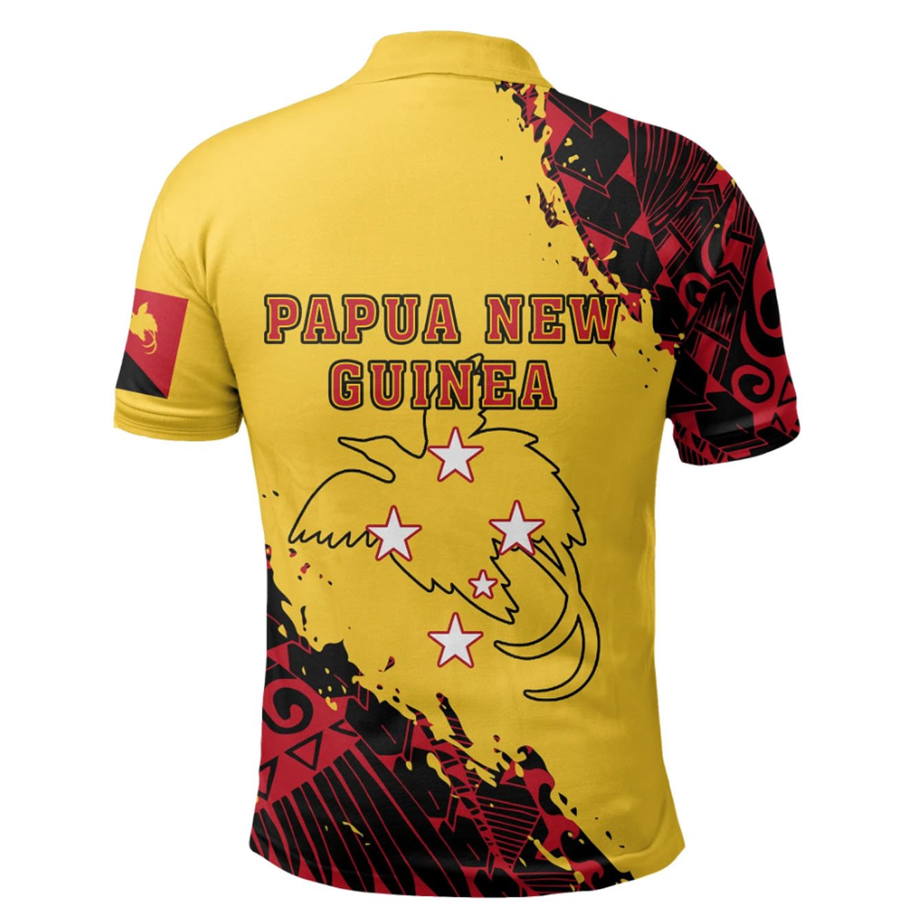 Vibe Hoodie Papua New Guinea (Kings Kanaka ) Polo Shirt - Nora Style - Vibe Hoodie Shop