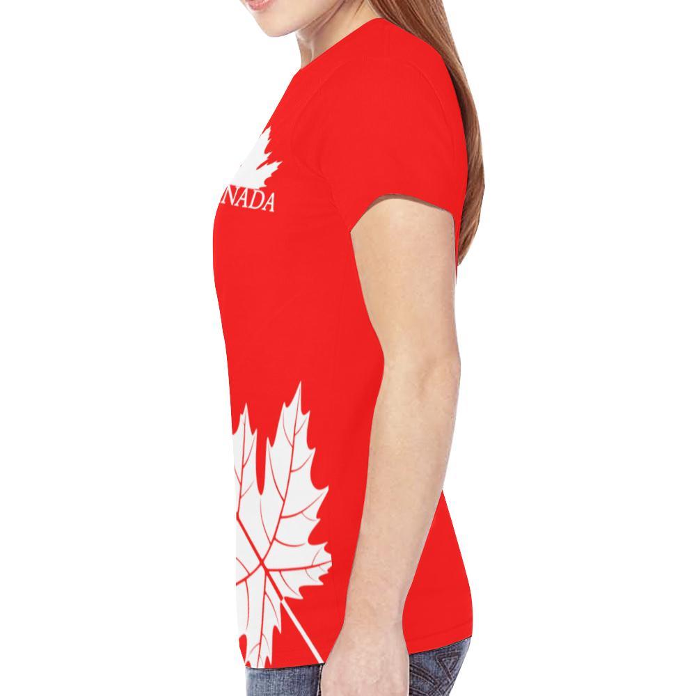 Canada T shirt - Canadian Maple Leaf - Vibe Hoodie Shop