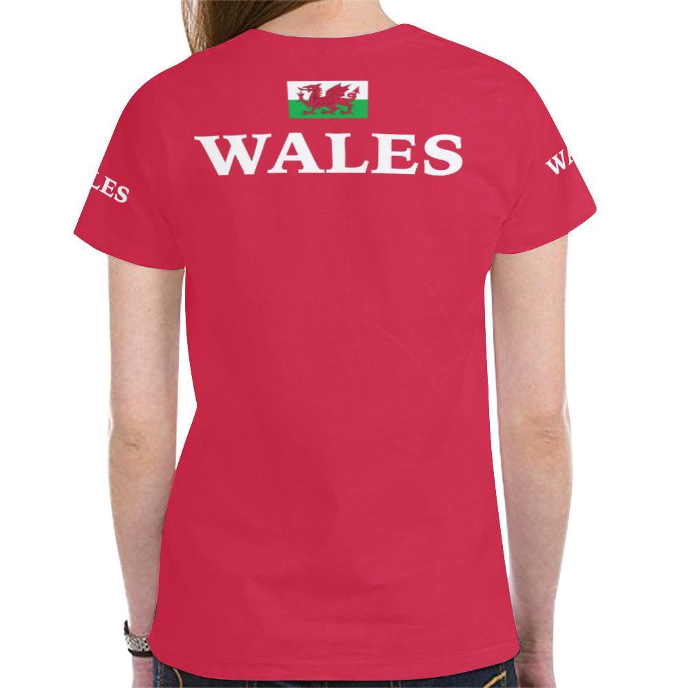 Wales T shirt Welsh Dragon T shirt - Vibe Hoodie Shop