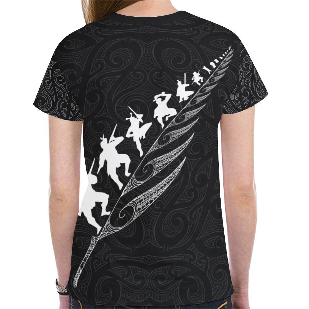 New Zealand Rugby Shirt, Kiwi Haka Rugby T shirt - Vibe Hoodie Shop