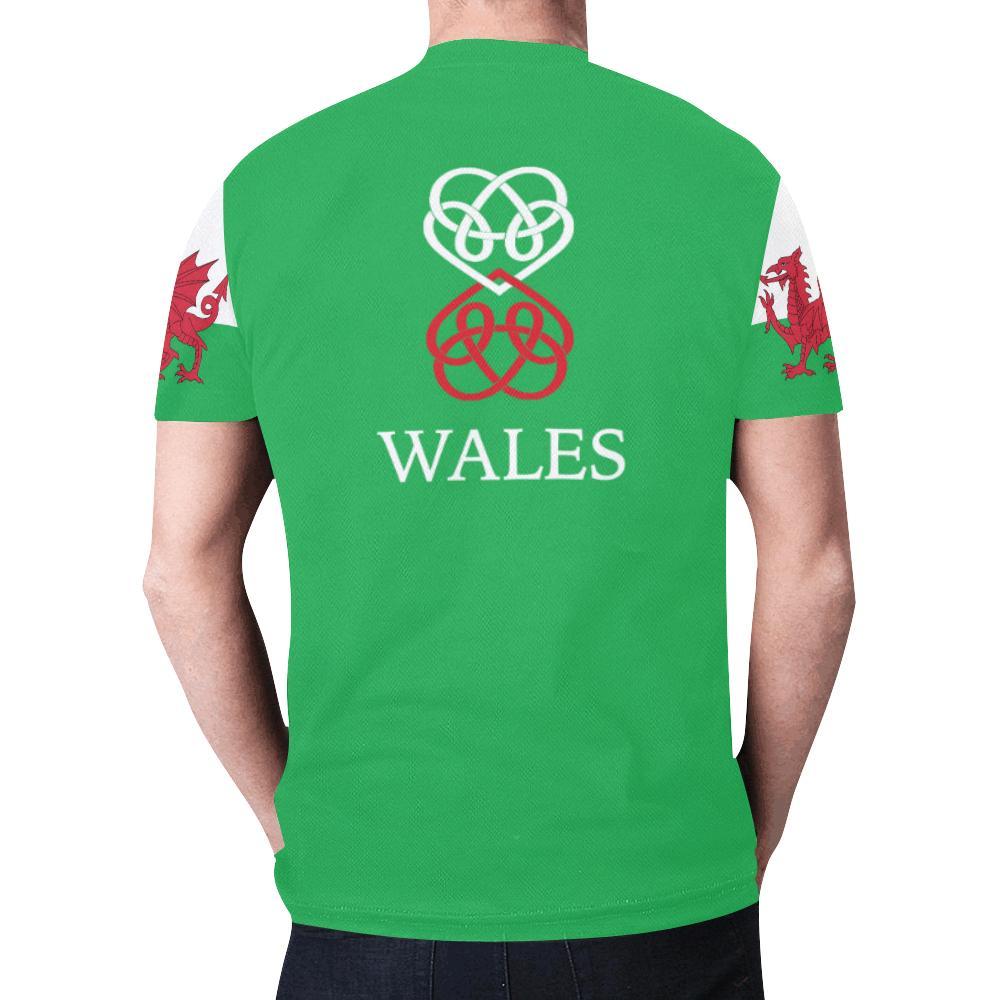 Wales Flag T shirt - Welsh Flag T shirt - Vibe Hoodie Shop