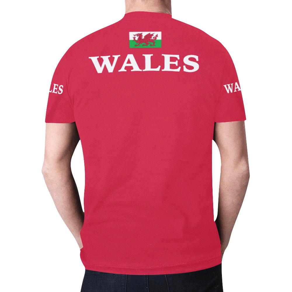 Wales T shirt Welsh Dragon T shirt - Vibe Hoodie Shop