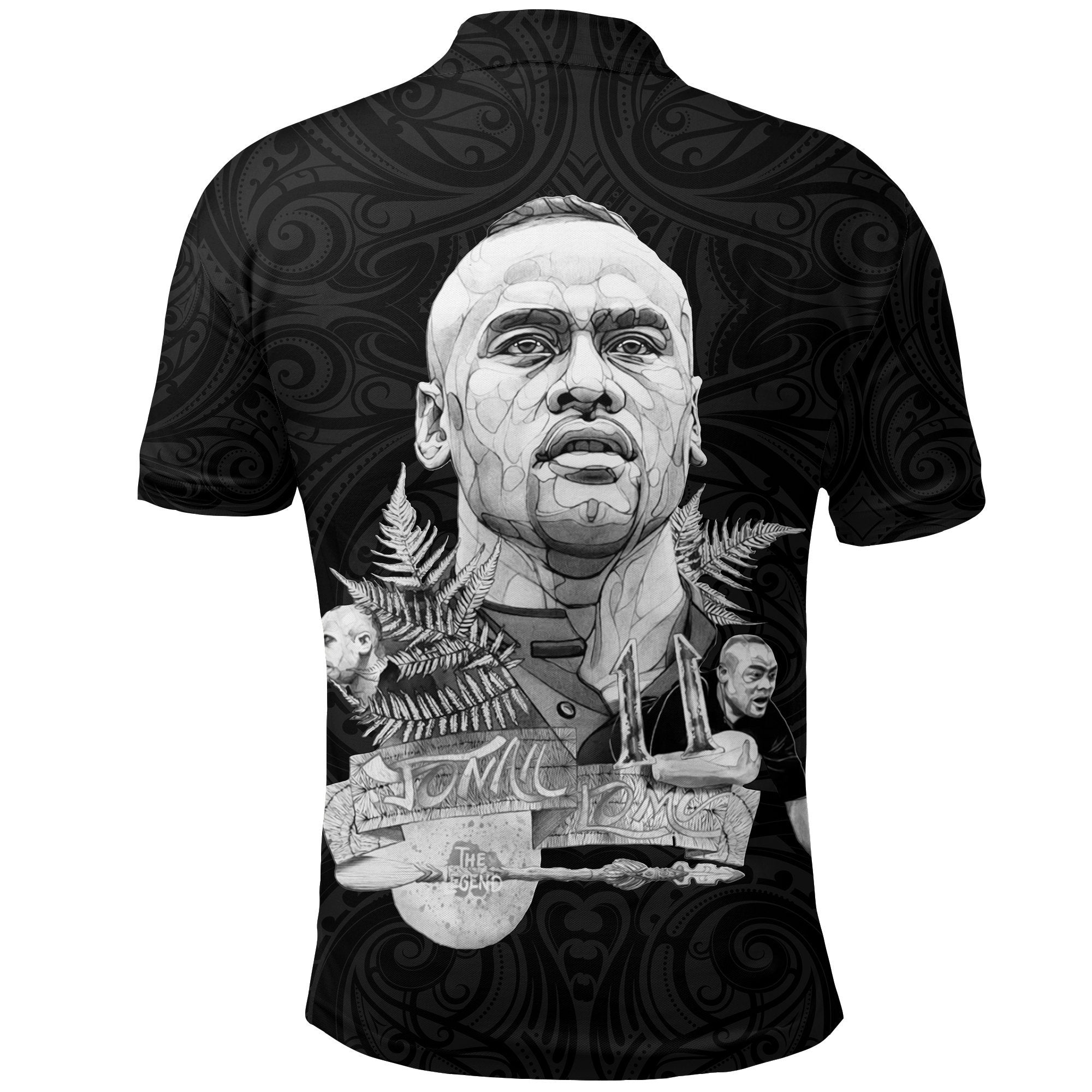 New Zealand Polo Shirt, Legend of Rugby Golf Shirt - Vibe Hoodie Shop