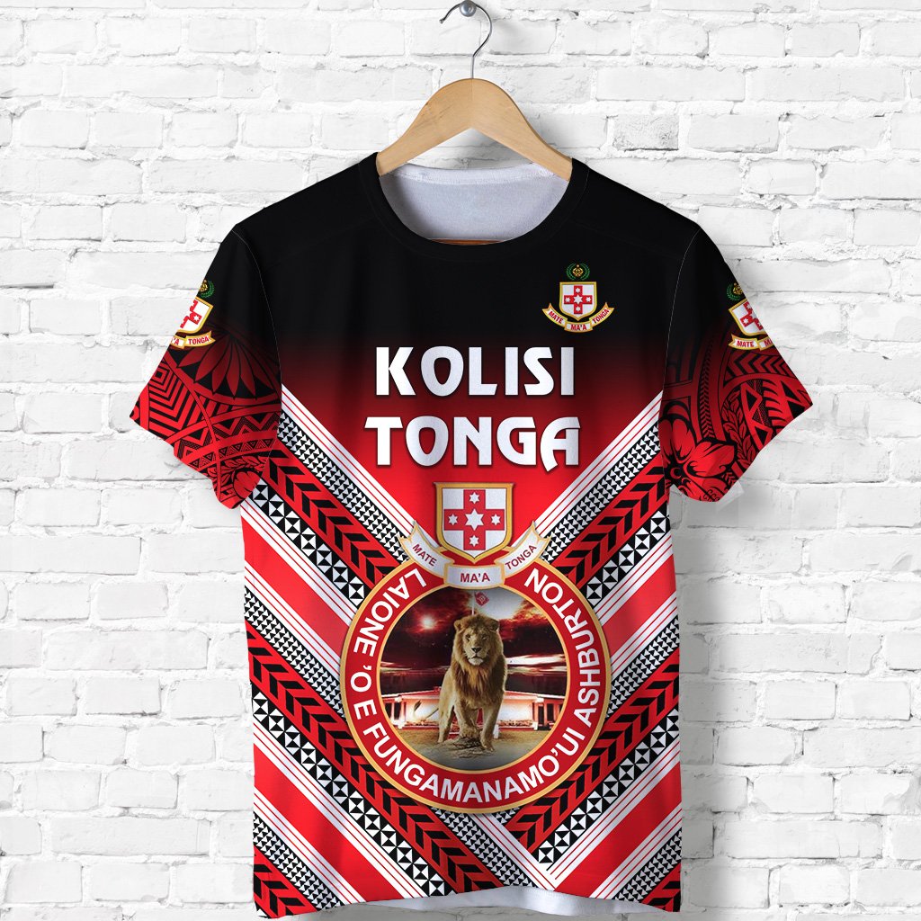 Kolisi Tonga T shirt Mate Ma'a Tonga Creative Style - Lion - Vibe Hoodie Shop