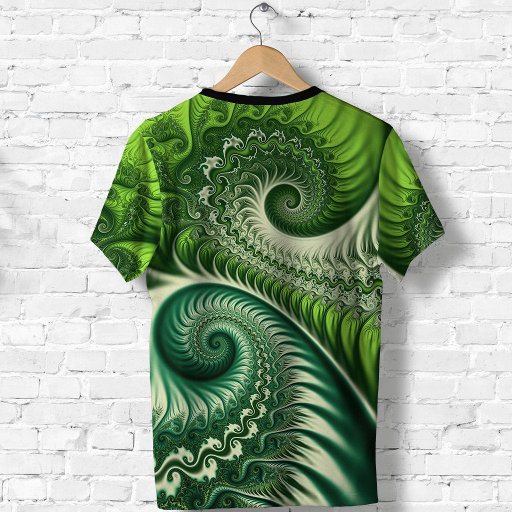 New Zealand Shirt, Koru Fern T shirt - Abstract Style - Vibe Hoodie Shop