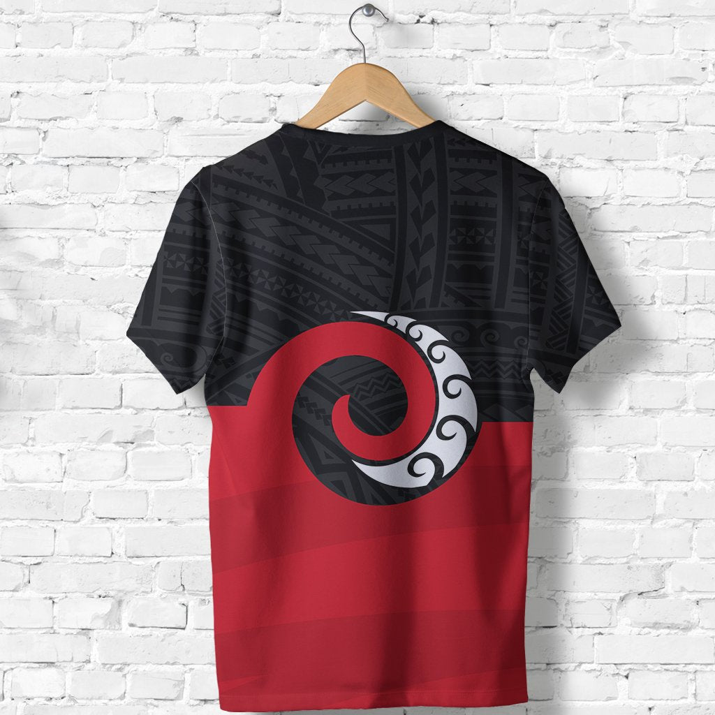 New Zealand Koru Maori T shirt - Vibe Hoodie Shop