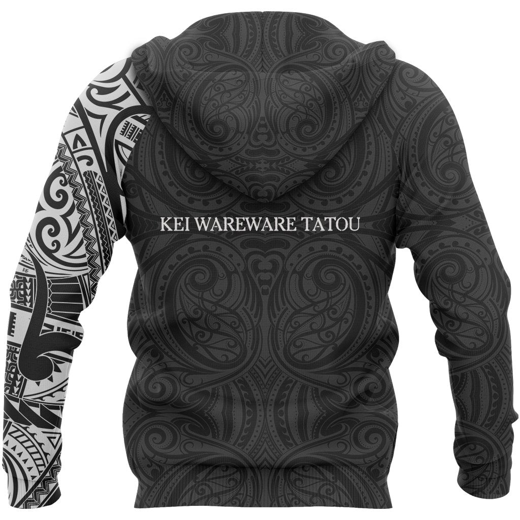 ANZAC Hoodie, New Zealand Lest We Forget Maori Tattoo Pullover Hoodie - Vibe Hoodie Shop