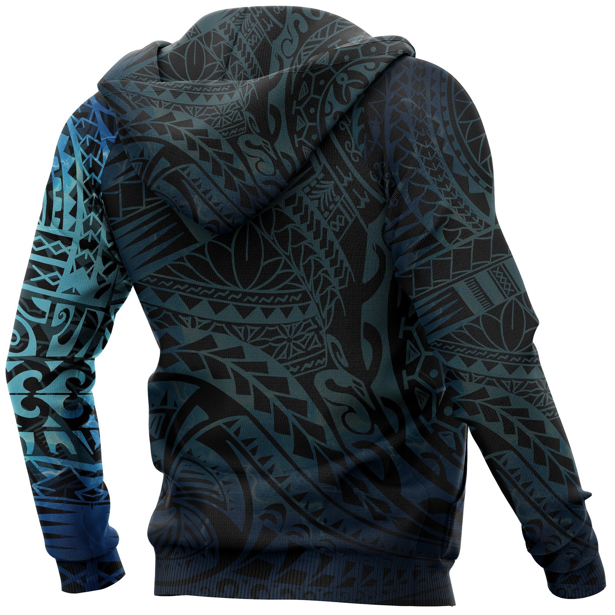 Maori Turtle Tattoo Hoodie, New Zealand Pullover Hoodie - Vibe Hoodie Shop