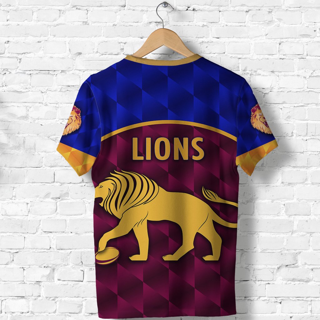 Brisbane Lions T shirt Powerful - Vibe Hoodie Shop