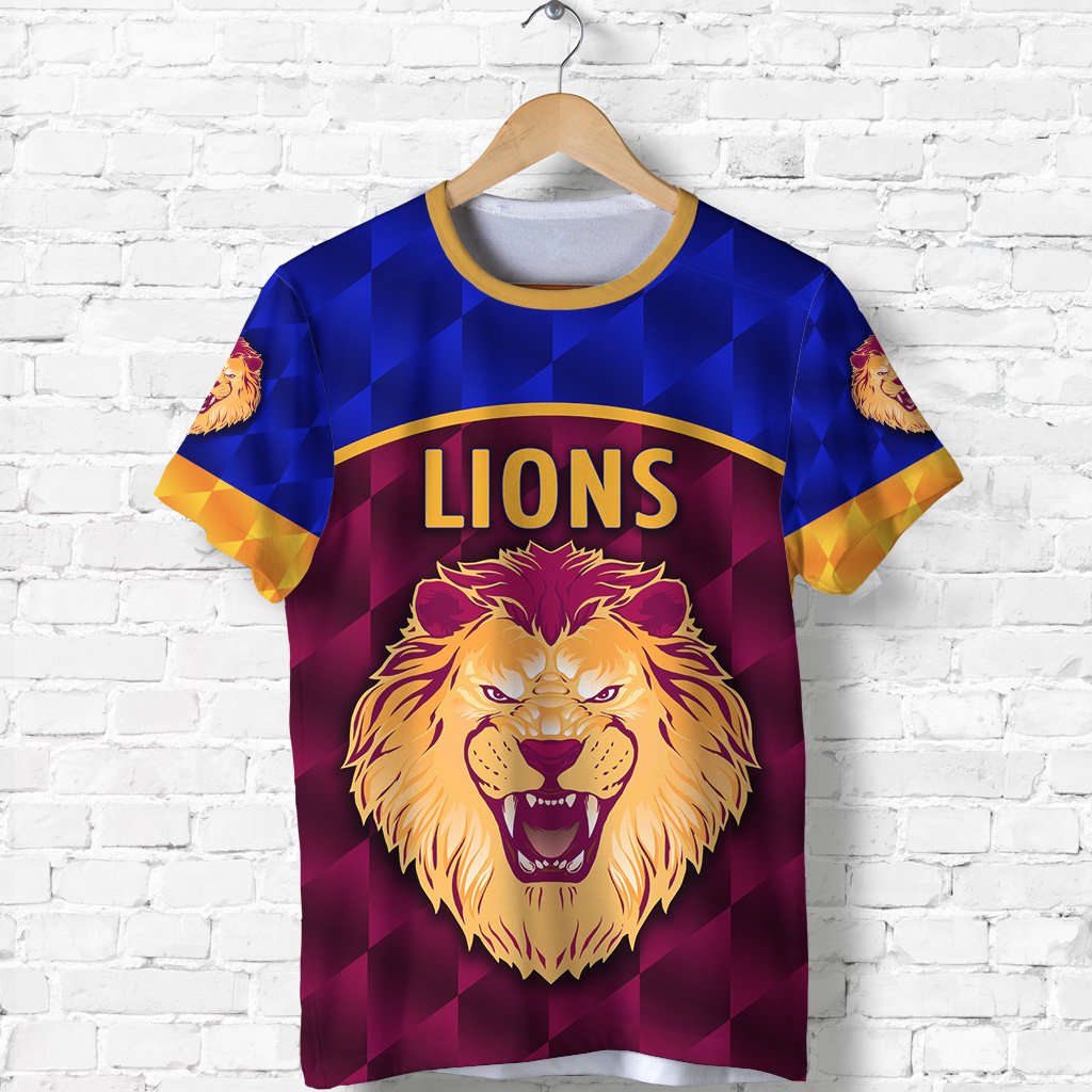 Brisbane Lions T shirt Powerful - Vibe Hoodie Shop