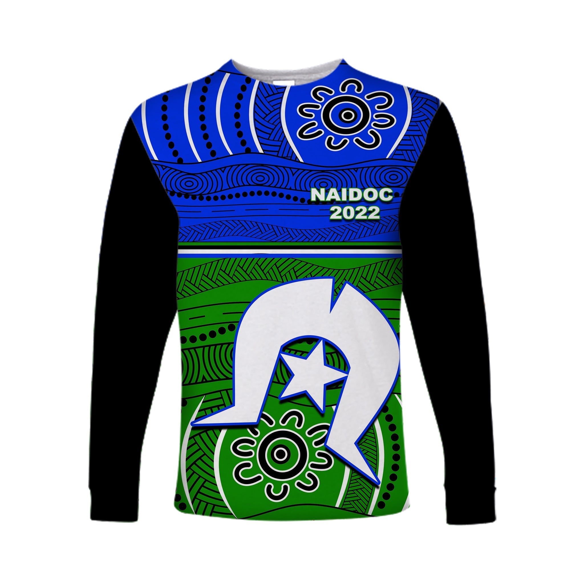 NAIDOC Week 2022 Long Sleeve Shirts Torres Strait Islanders - Vibe Hoodie Shop