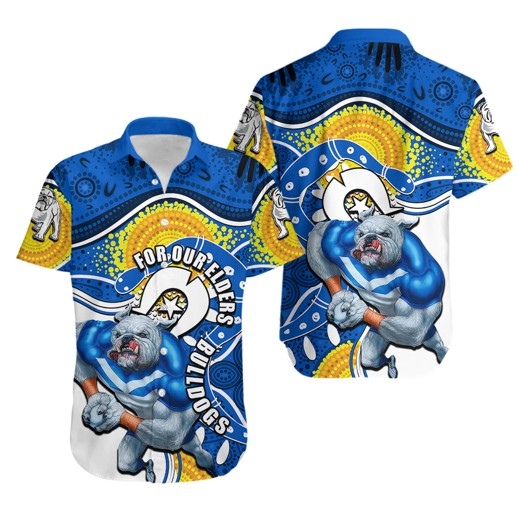 Bulldogs Mascot NRL Hawaiian Shirt NAIDOC - Vibe Hoodie Shop