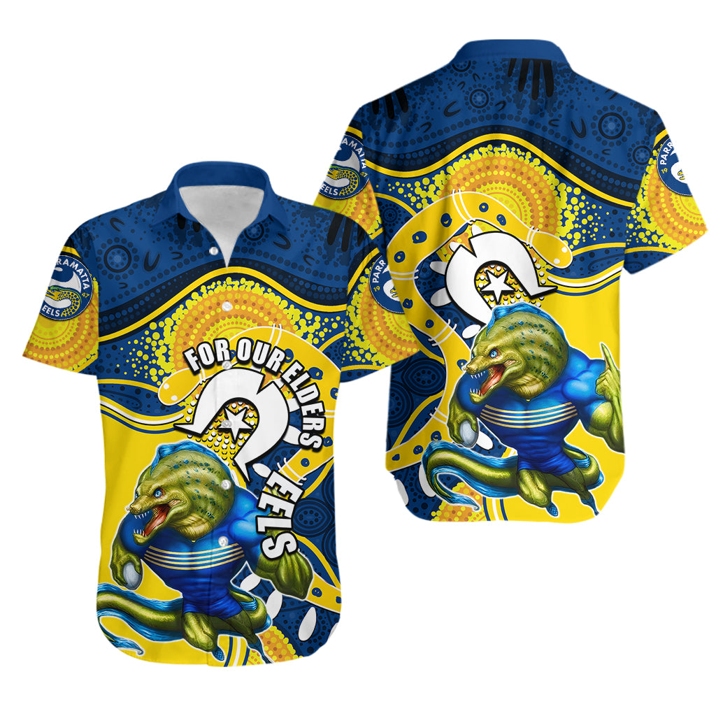 Eels Mascot NRL Hawaiian Shirt NAIDOC - Vibe Hoodie Shop