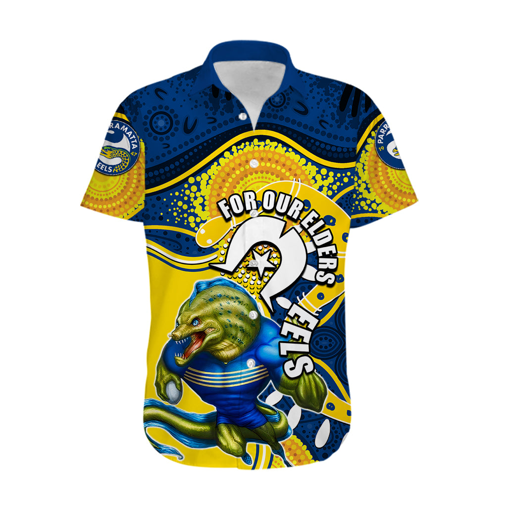 Eels Mascot NRL Hawaiian Shirt NAIDOC - Vibe Hoodie Shop