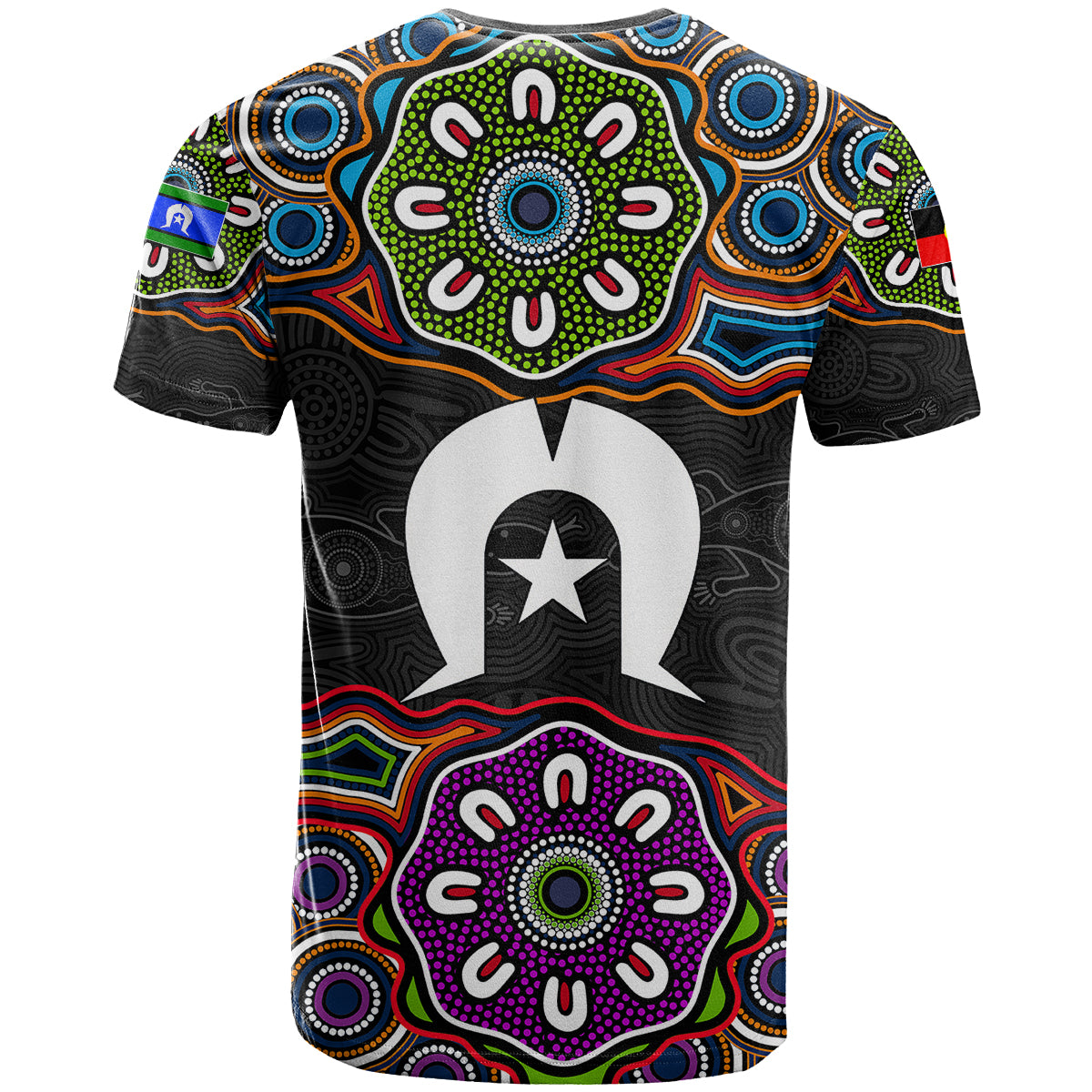 NAIDOC 2023 T Shirt Aboriginal Tribal Coloful - Vibe Hoodie Shop