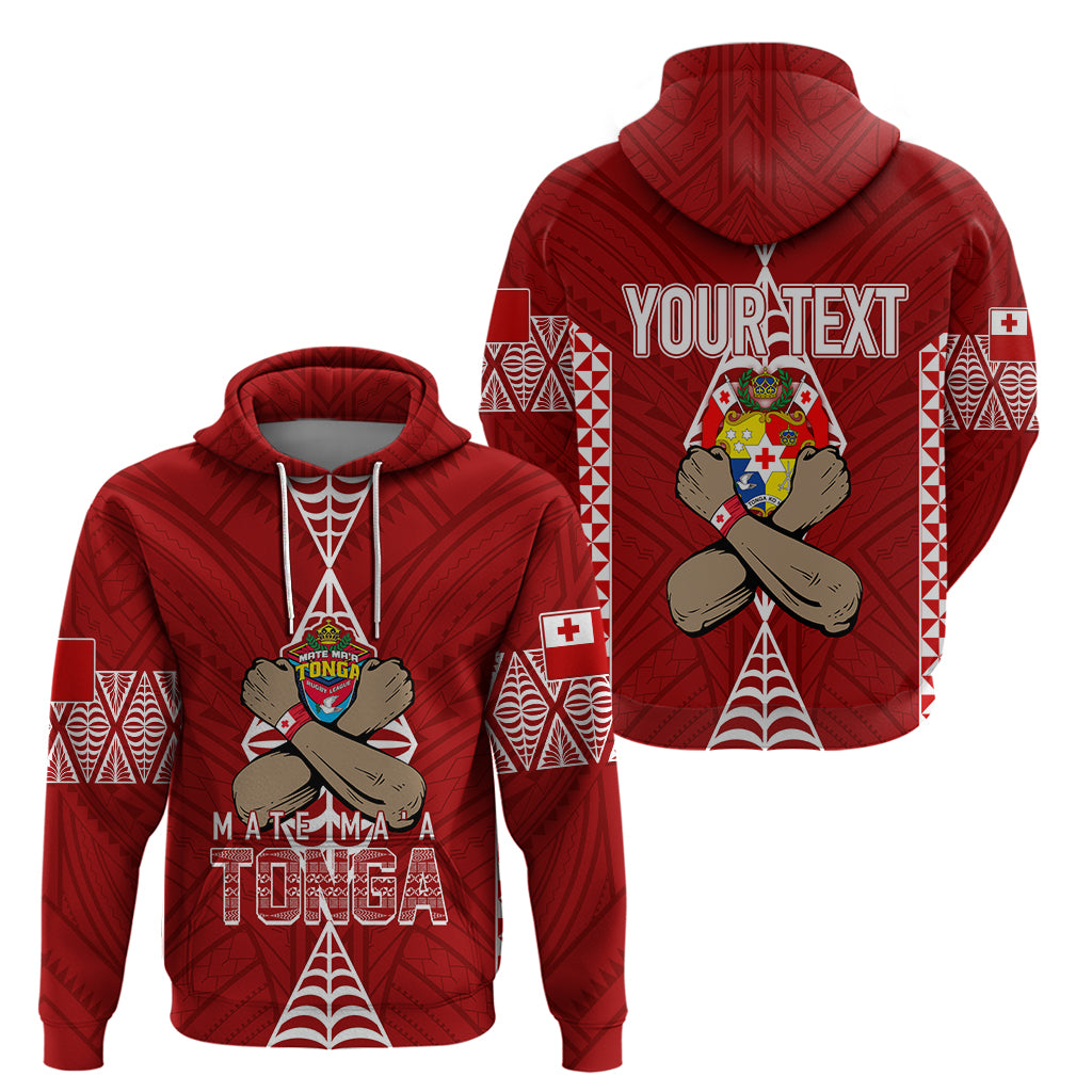 Personalised Tonga Rugby Hoodie Mate Ma'a Tonga Independence Day LT7 - Vibe Hoodie Shop