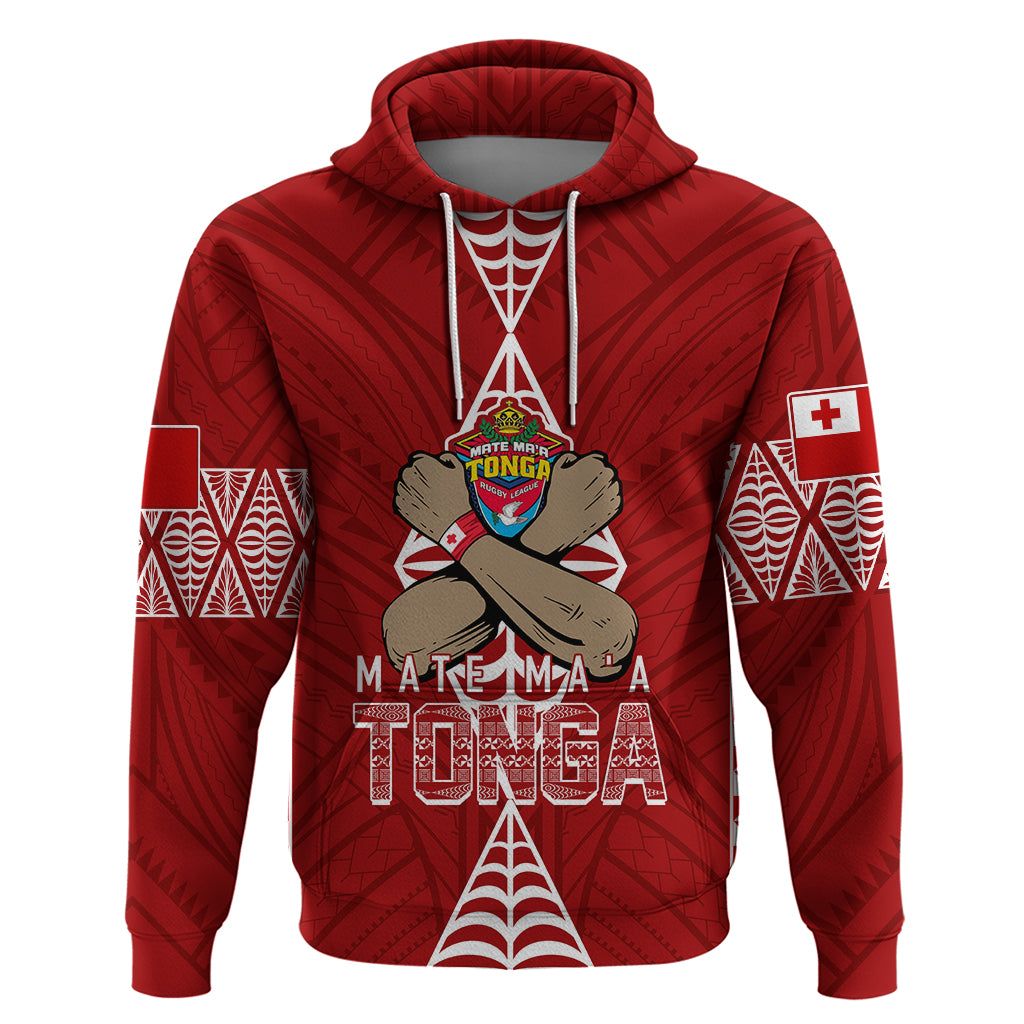 Personalised Tonga Rugby Hoodie Mate Ma'a Tonga Independence Day LT7 - Vibe Hoodie Shop