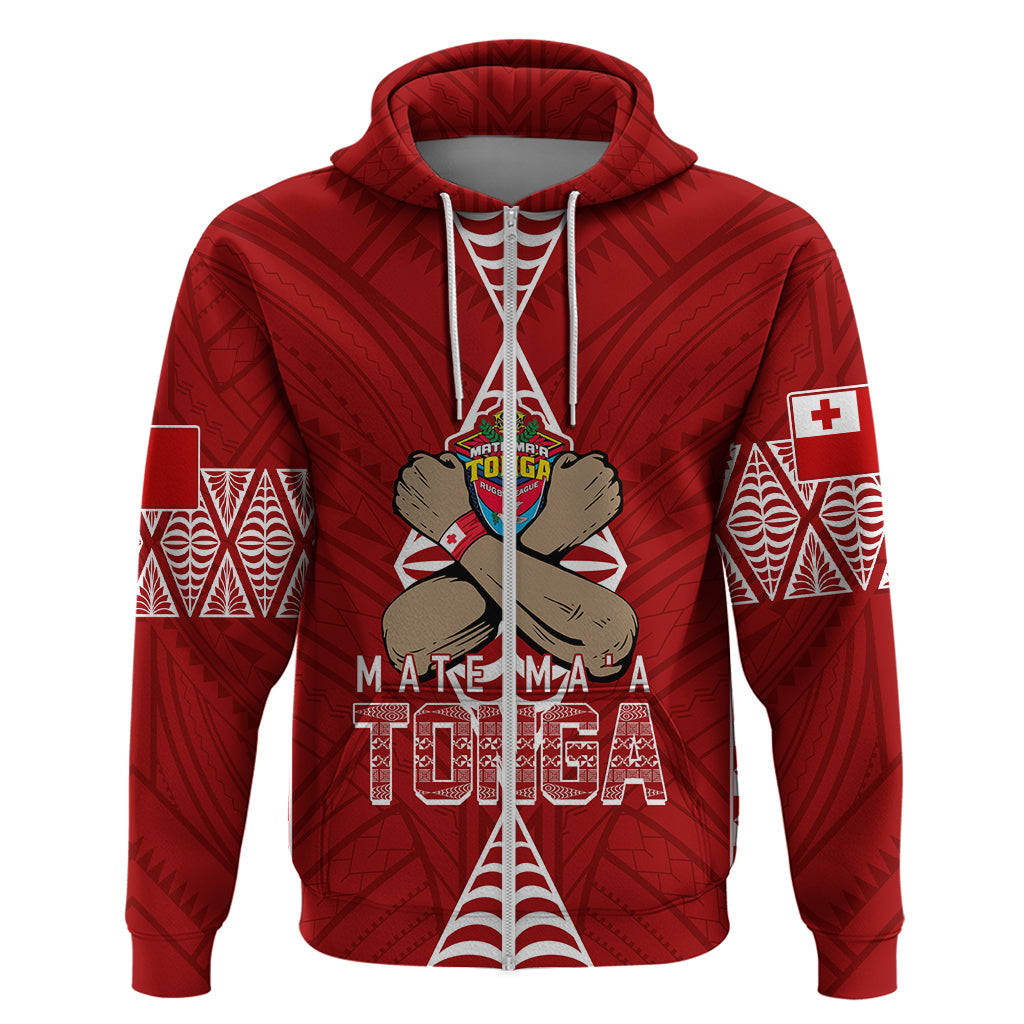 Personalised Tonga Rugby Hoodie Mate Ma'a Tonga Independence Day LT7 - Vibe Hoodie Shop