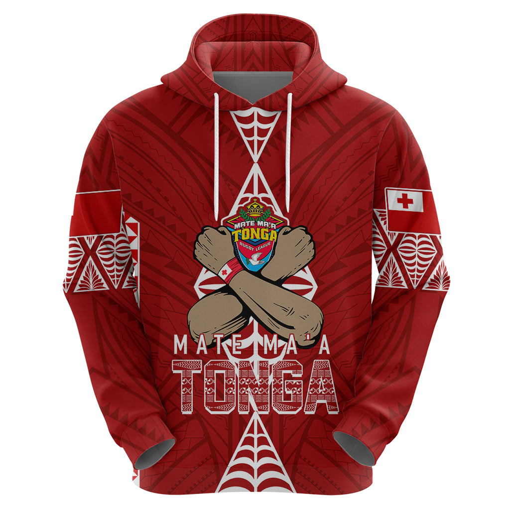 Personalised Tonga Rugby Hoodie Mate Ma'a Tonga Independence Day LT7 - Vibe Hoodie Shop