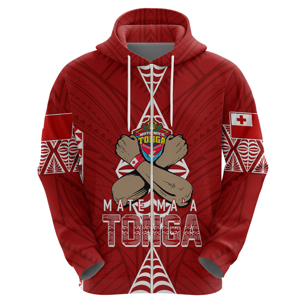 Personalised Tonga Rugby Hoodie Mate Ma'a Tonga Independence Day LT7 - Vibe Hoodie Shop