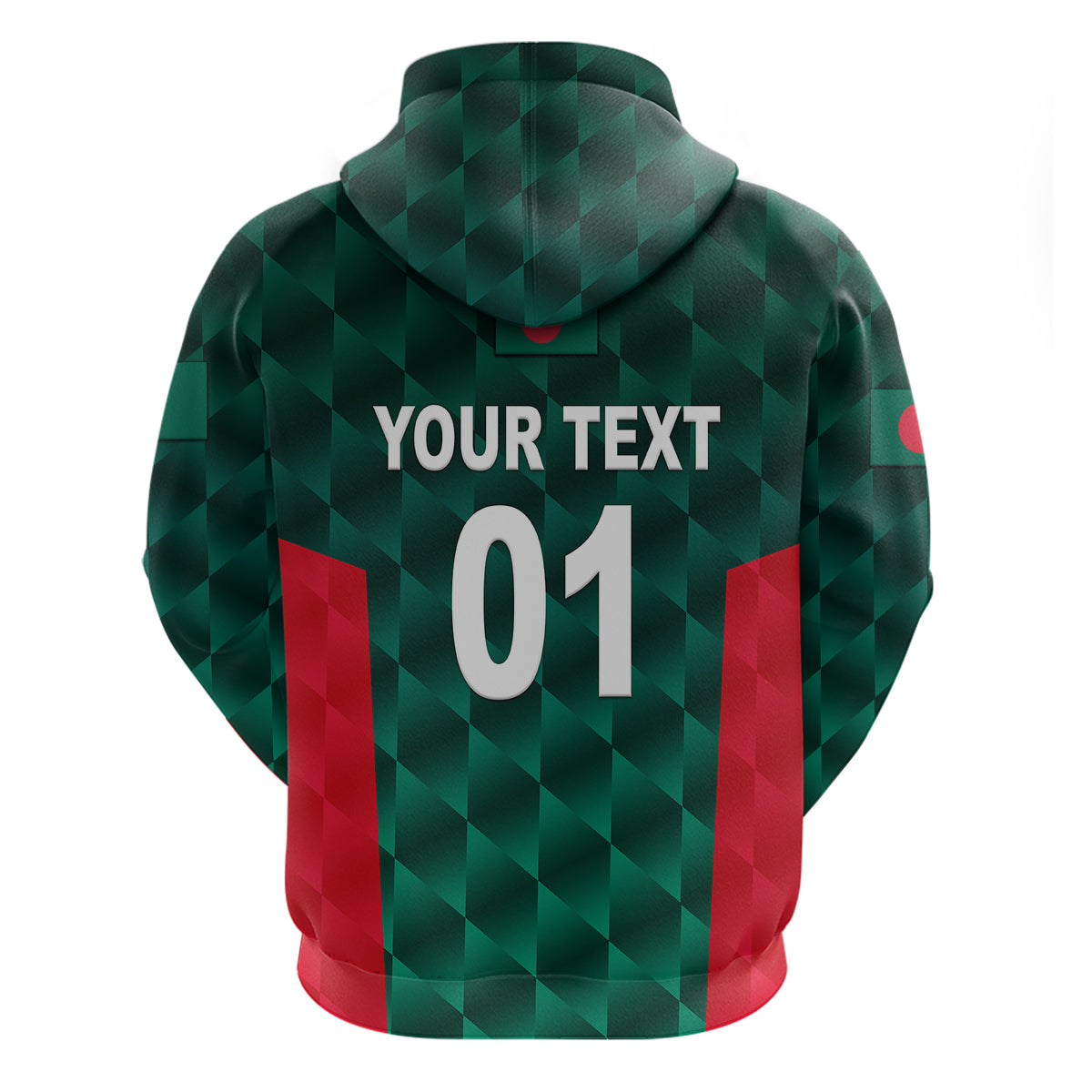 (Custom Personalised) Bangladesh Cricket Hoodie Unique Style LT8 - Vibe Hoodie Shop