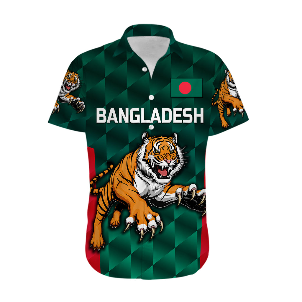 (Custom Personalised) Bangladesh Cricket Hawaiian Shirt Special Style The Tigers - Vibe Hoodie Shop