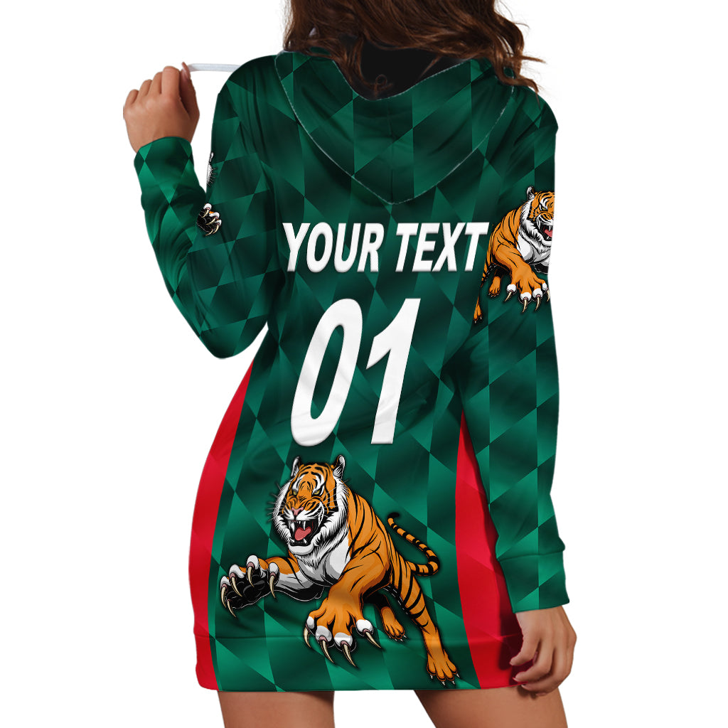 (Custom Personalised) Bangladesh Cricket Hoodie Dress Special Style The Tigers - Vibe Hoodie Shop