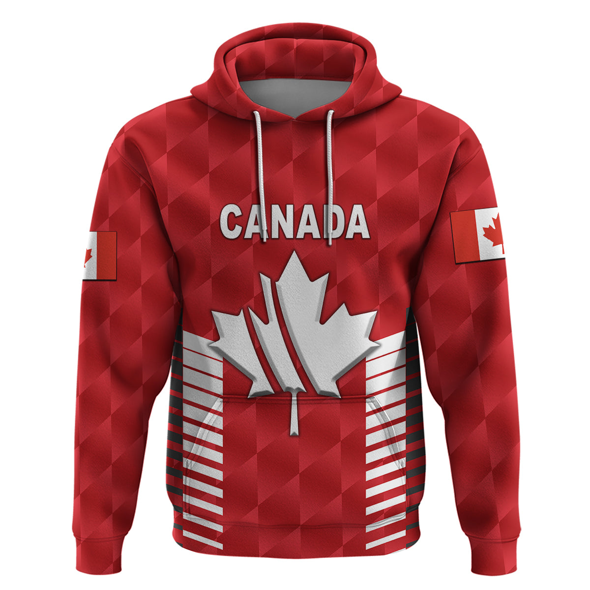 (Custom Personalised) Canada Cricket Hoodie Maple Leaf Unique Style - Red LT8 - Vibe Hoodie Shop