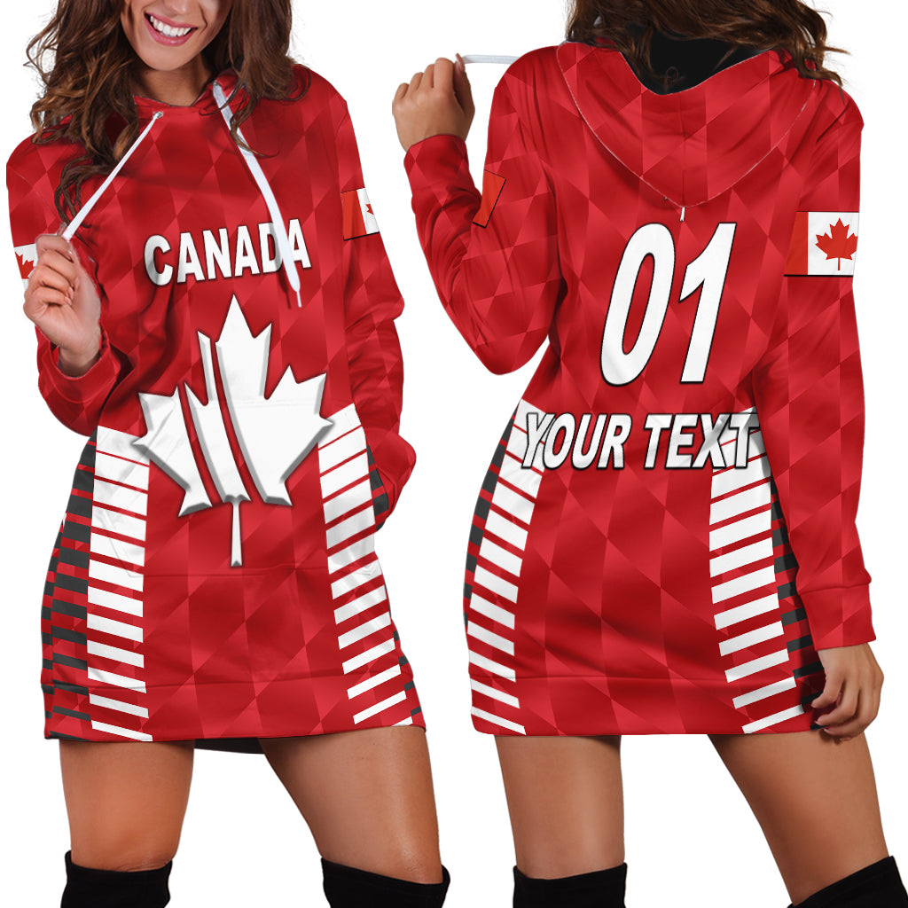 (Custom Personalised) Canada Cricket Hoodie Dress Maple Leaf Unique Style - Red - Vibe Hoodie Shop