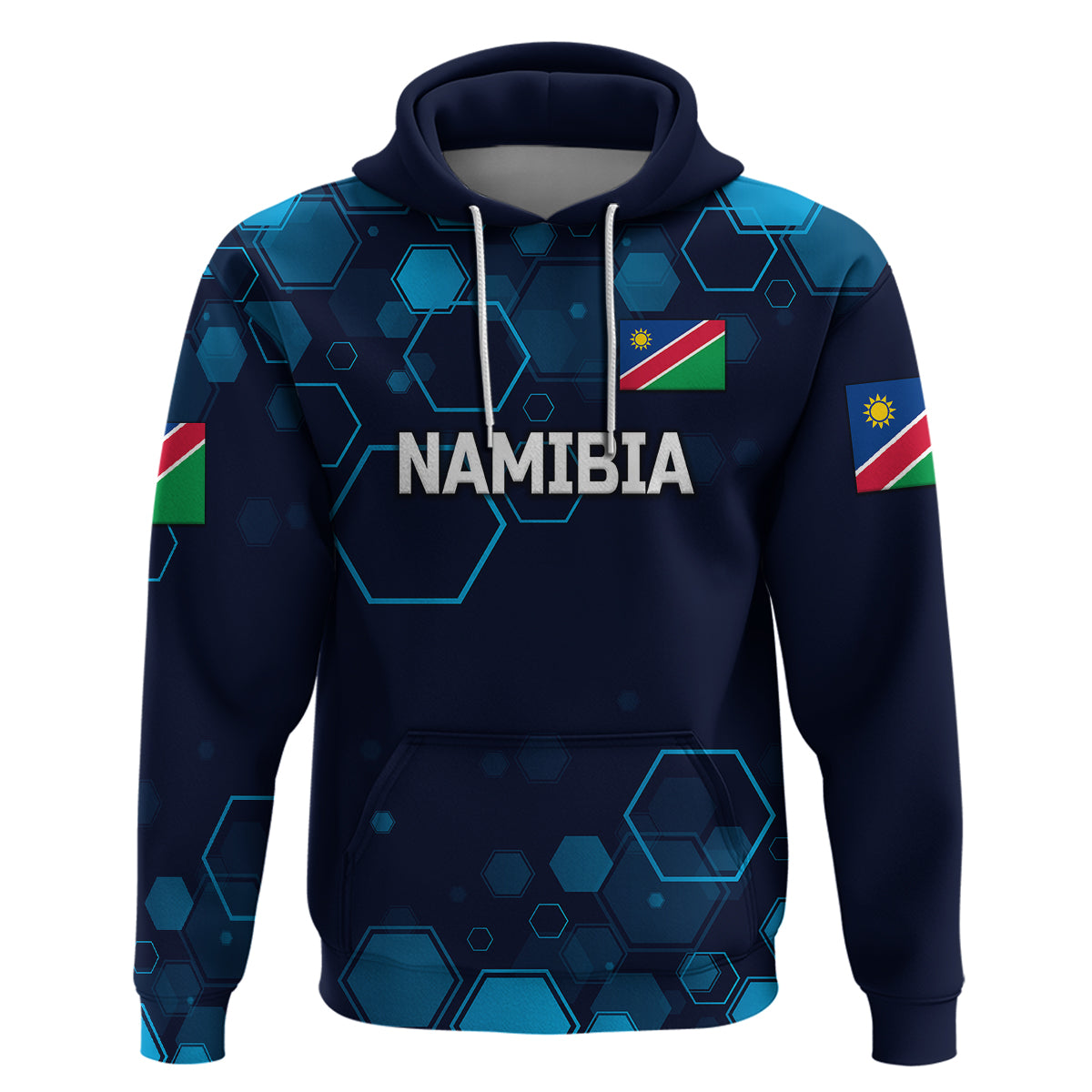 (Custom Personalised) Namibia Cricket Hoodie Special Style LT8 - Vibe Hoodie Shop