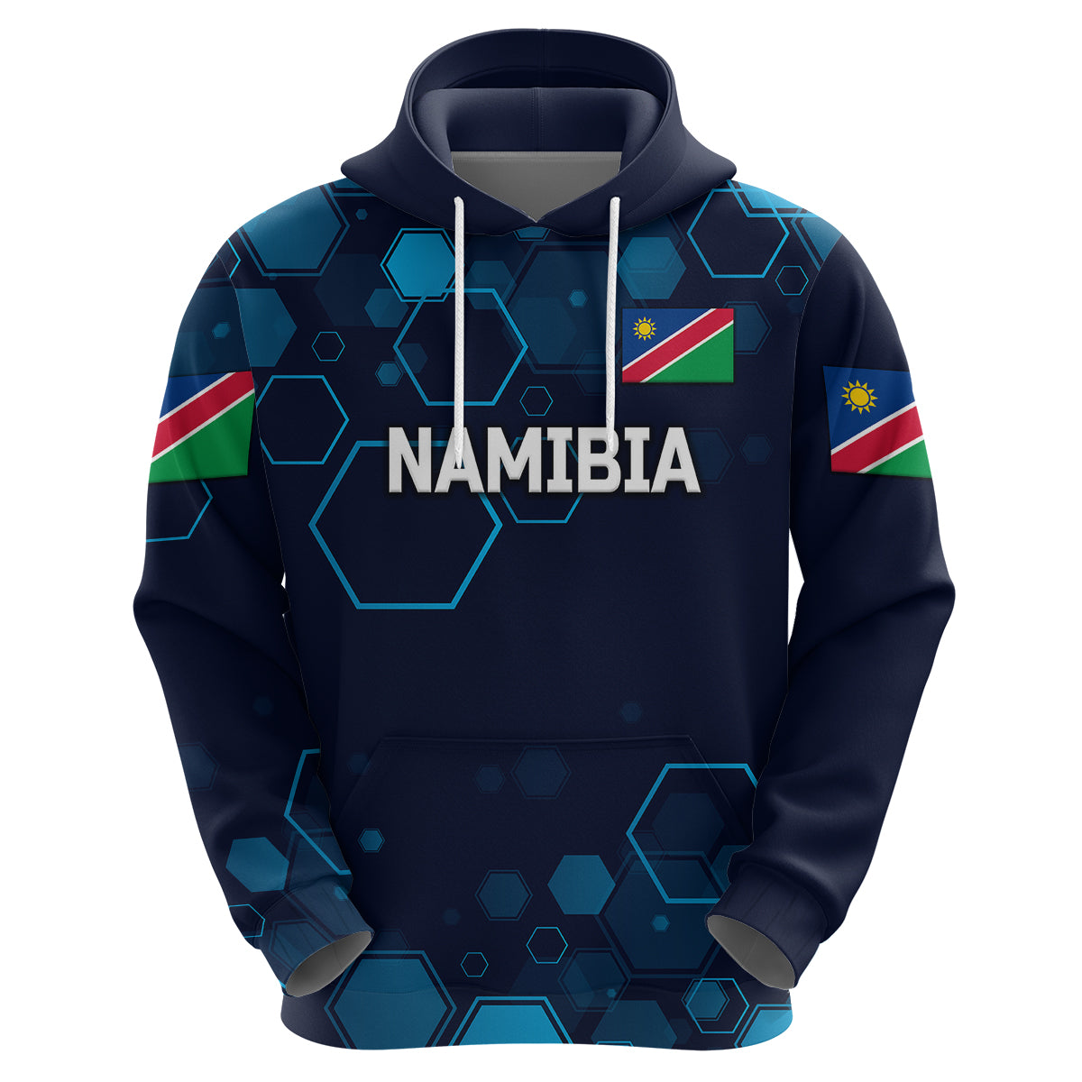(Custom Personalised) Namibia Cricket Hoodie Special Style LT8 - Vibe Hoodie Shop