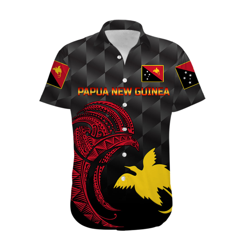 (Custom Personalised) Papua New Guinea Barramundis Cricket Hawaiian Shirt Birds Of Paradise Paradisaea Raggiana Original - Black - Vibe Hoodie Shop