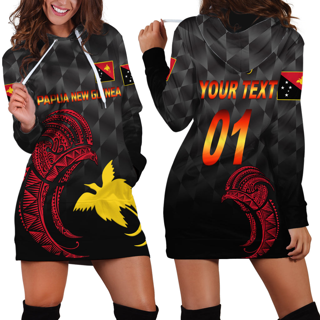 (Custom Personalised) Papua New Guinea Barramundis Cricket Hoodie Dress Birds Of Paradise Paradisaea Raggiana Original - Black - Vibe Hoodie Shop