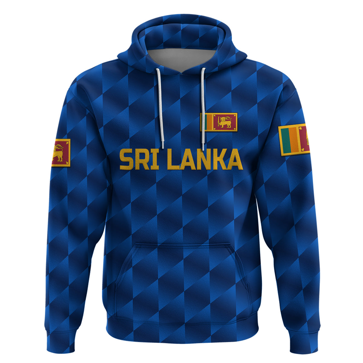 (Custom Personalised) Sri Lanka Cricket Hoodie The Lions Unique - Blue LT8 - Vibe Hoodie Shop
