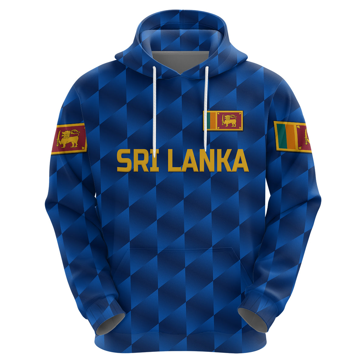 (Custom Personalised) Sri Lanka Cricket Hoodie The Lions Unique - Blue LT8 - Vibe Hoodie Shop