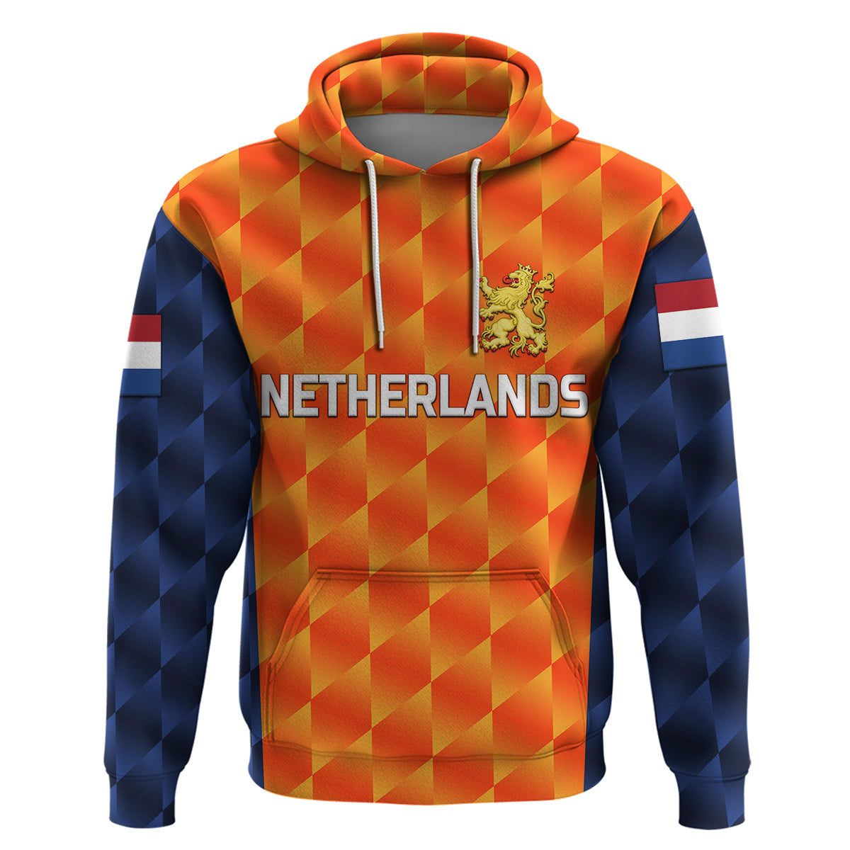 (Custom Personalised) Netherlands Cricket Dutch Lion Hoodie Unique Orange LT8 - Vibe Hoodie Shop