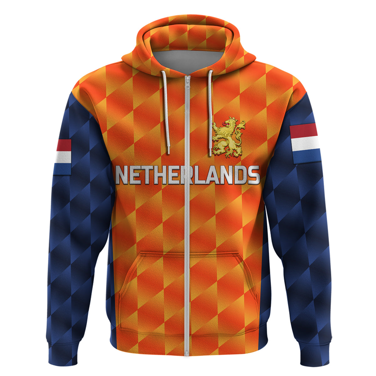 (Custom Personalised) Netherlands Cricket Dutch Lion Hoodie Unique Orange LT8 - Vibe Hoodie Shop