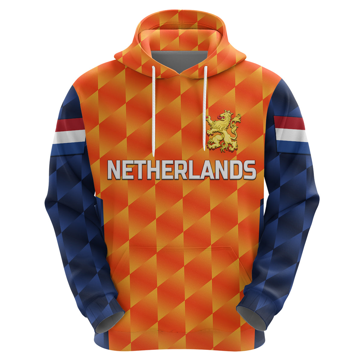 (Custom Personalised) Netherlands Cricket Dutch Lion Hoodie Unique Orange LT8 - Vibe Hoodie Shop