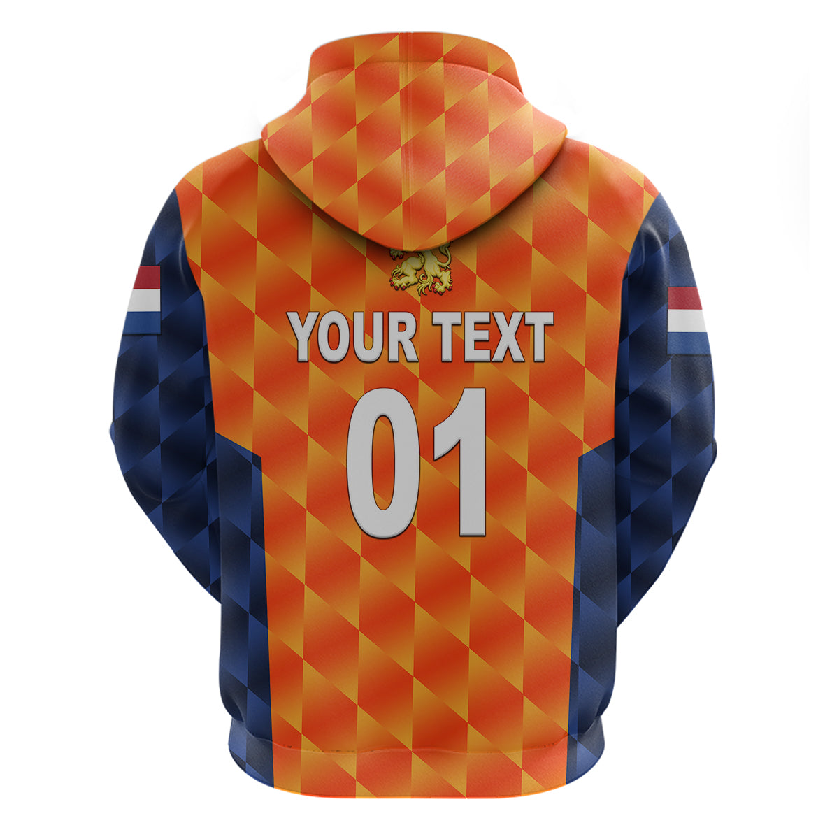 (Custom Personalised) Netherlands Cricket Dutch Lion Hoodie Unique Orange LT8 - Vibe Hoodie Shop