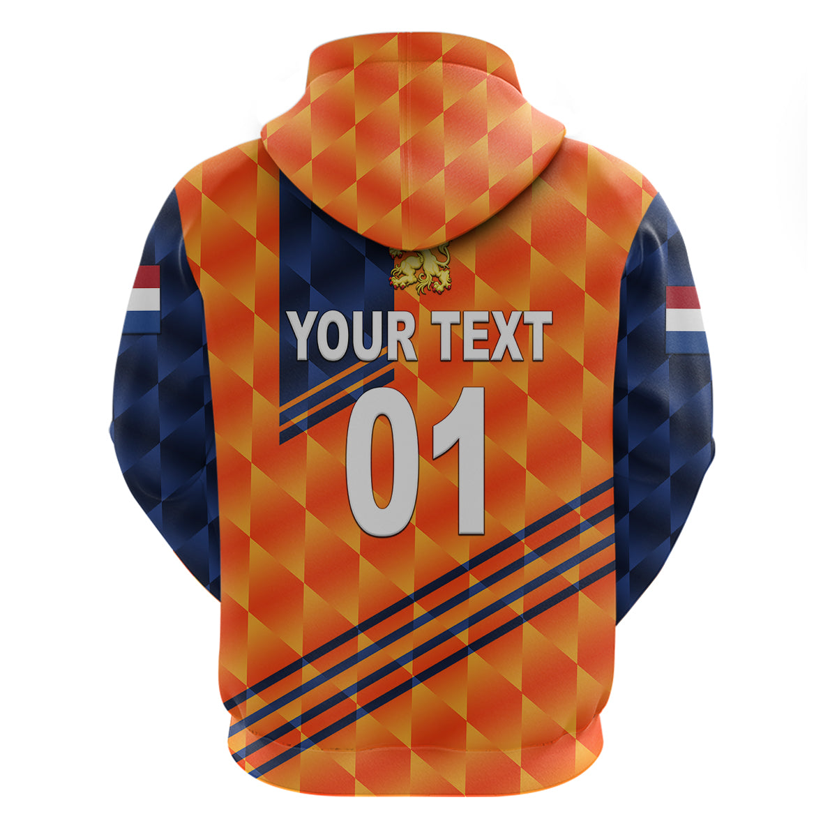 (Custom Personalised) Netherlands Cricket Dutch Lion Hoodie Special Orange LT8 - Vibe Hoodie Shop